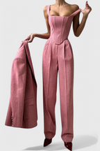 Evena Traje de Pantalón para una Elegancia Confiada
