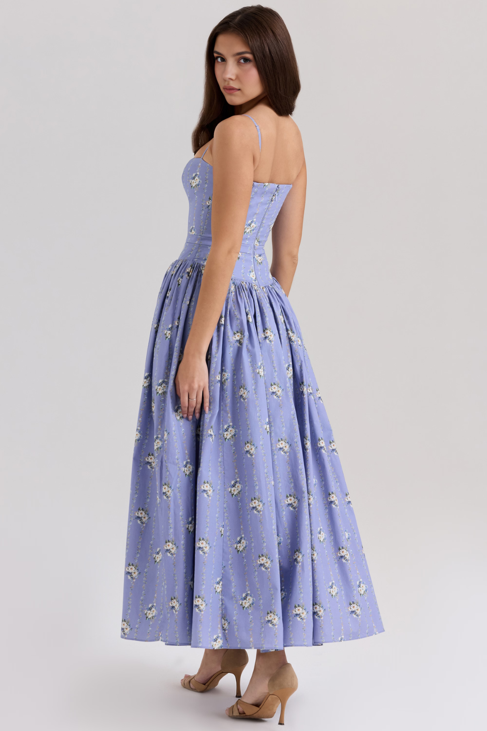 Estrella | Vestido midi floral