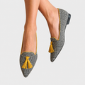 Odessie | Mocasines de cuadros modernos