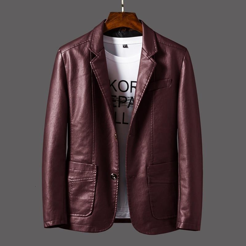 Nicolás – Blazer de Cuero Elegante y Estilizado