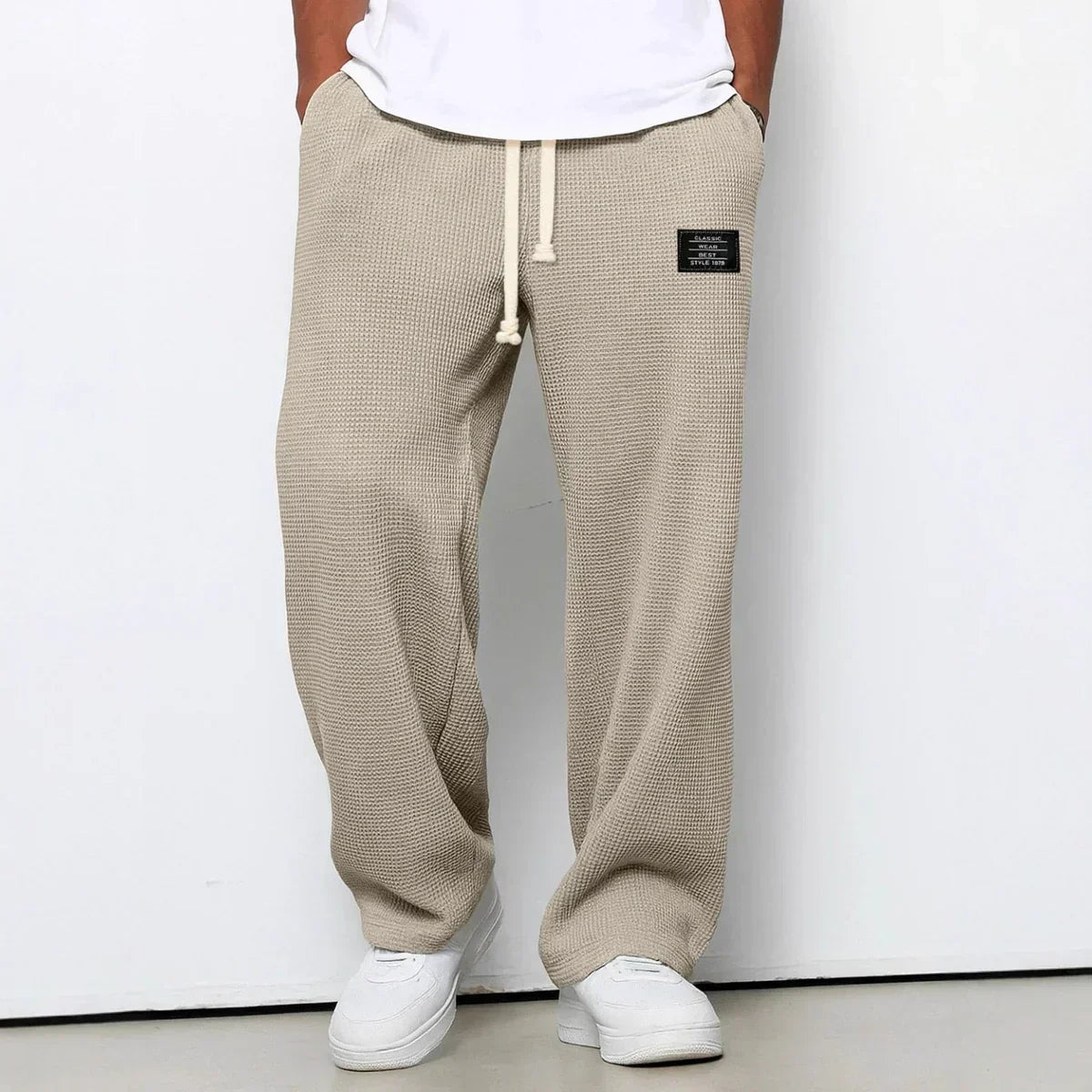 Luna - Pantalón Amplio con Cintura Ajustable
