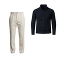 Christian - Conjunto Completo Cárdigan y Pantalón - Chic Masculino