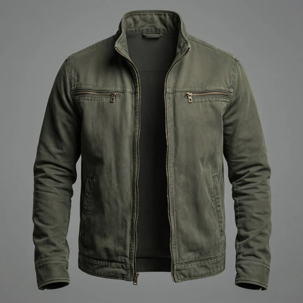 Cole - Chaqueta Atemporal de Alta Calidad con Cremallera