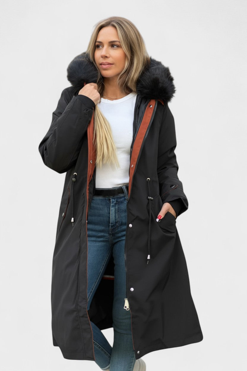 CHAQUETA LARGA LARA