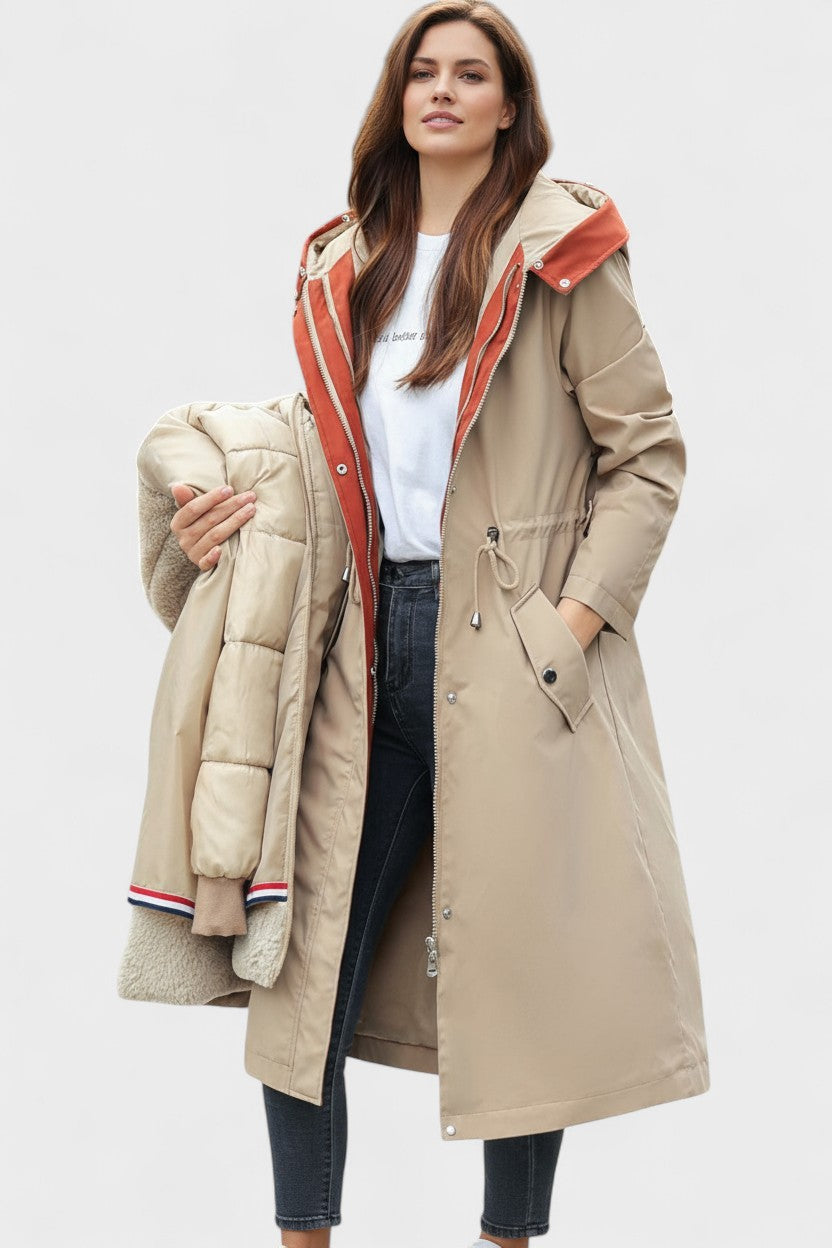 CHAQUETA LARGA LARA