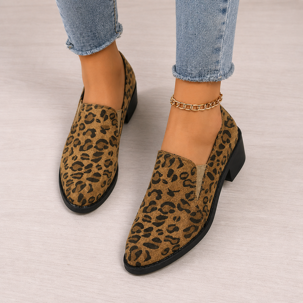 Angélique | Mocasín Leopardo