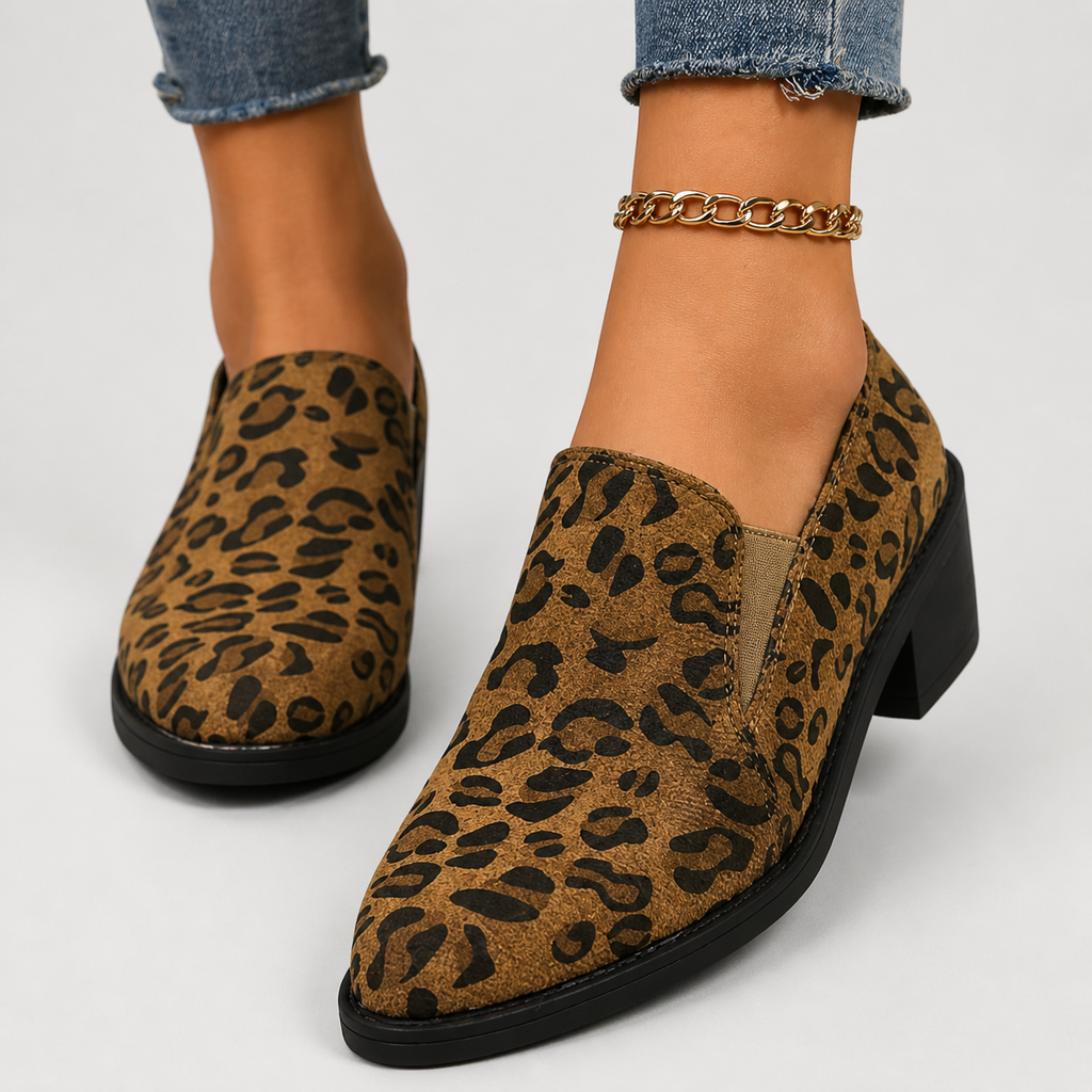Angélique | Mocasín Leopardo