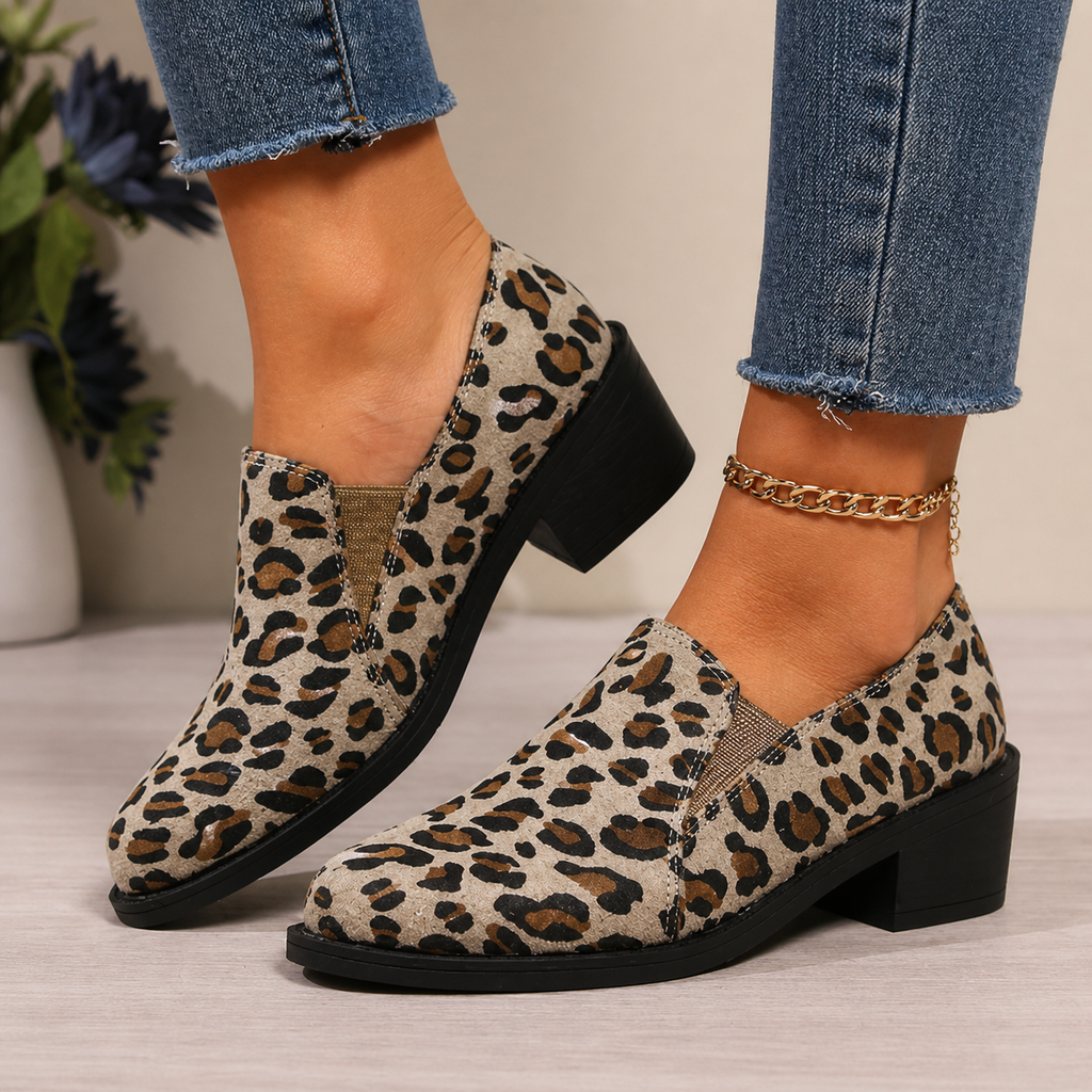 Angélique | Mocasín Leopardo