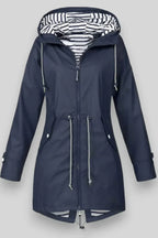 Chaqueta de Lluvia Impermeable Aria Estilosa para Uso Diario