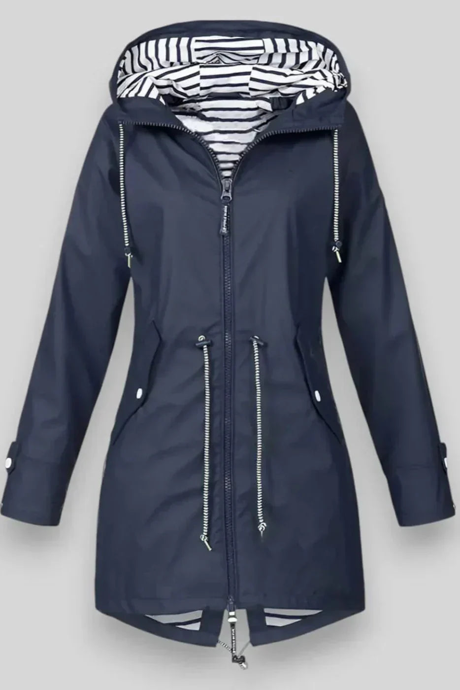 Chaqueta de Lluvia Impermeable Aria Estilosa para Uso Diario