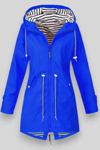 Chaqueta de Lluvia Impermeable Aria Estilosa para Uso Diario