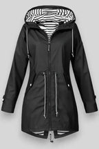 Chaqueta de Lluvia Impermeable Aria Estilosa para Uso Diario