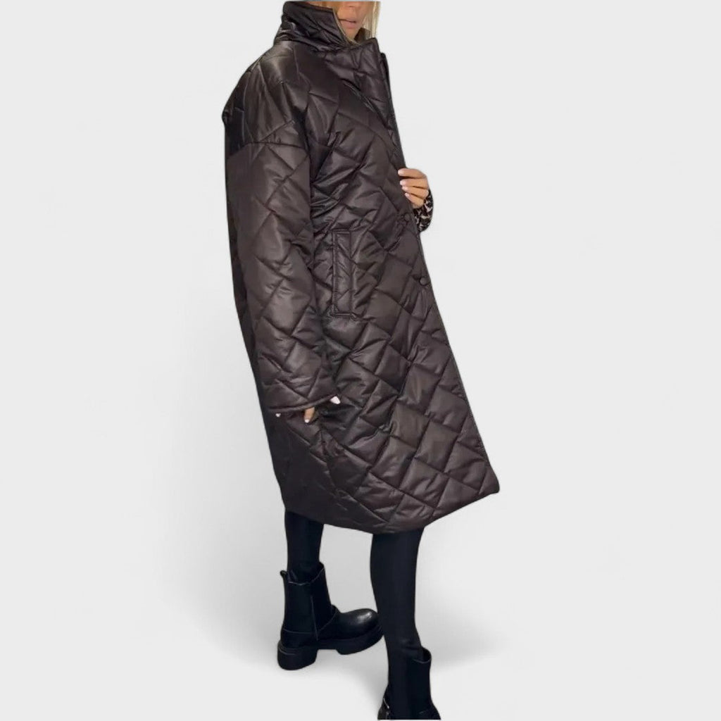 Mara - Abrigo acolchado reversible