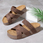 Sandalias de Elegancia Tejida