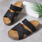Sandalias de Elegancia Tejida