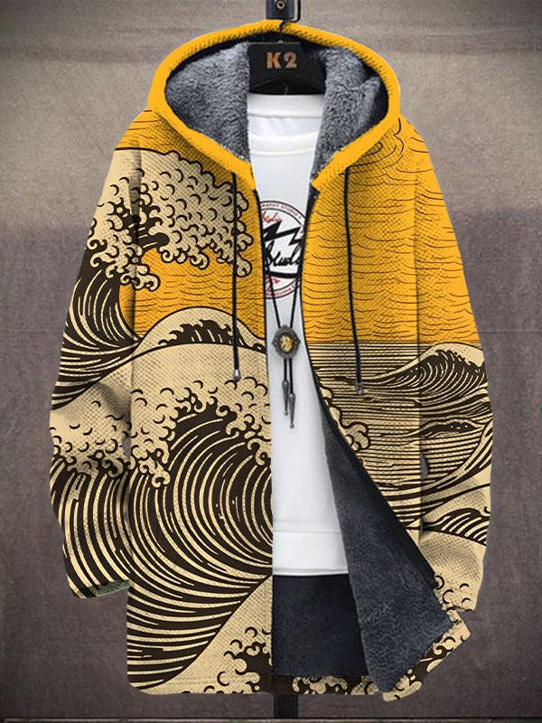 Fusion | Cárdigan artístico con estampado único
