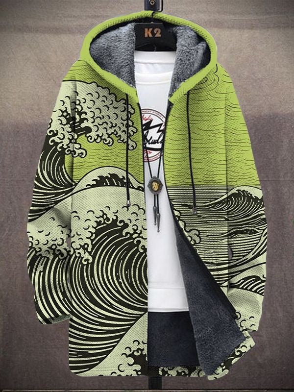 Fusion | Cárdigan artístico con estampado único