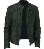 Sebastián – Chaqueta de cuero premium