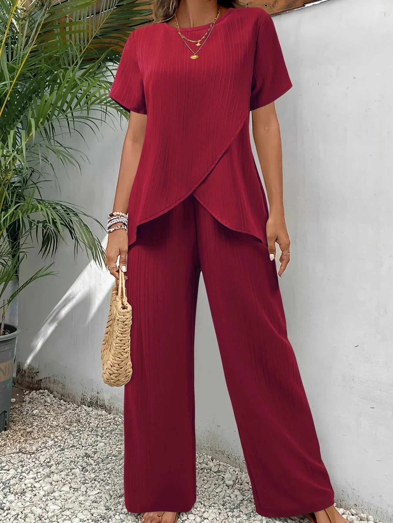 Shirlene - Conjunto Liso 2pzs Confort Chic