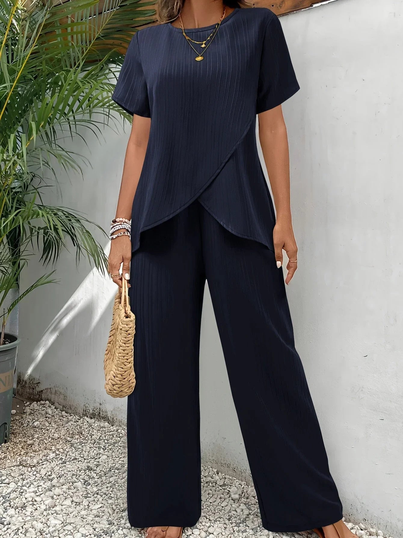 Shirlene - Conjunto Liso 2pzs Confort Chic