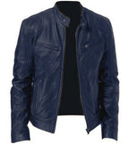 Sebastián – Chaqueta de cuero premium