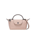 MINI BOLSO DE PIEL LONGCHAM | ROSA