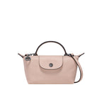 MINI BOLSO DE PIEL LONGCHAM | ROSA