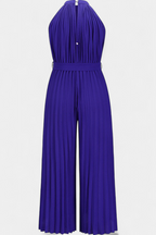 Patrizia Mono Palazzo Plisado con Cuello Halter