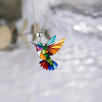 (GRATIS) Pendientes + Collar colibrí