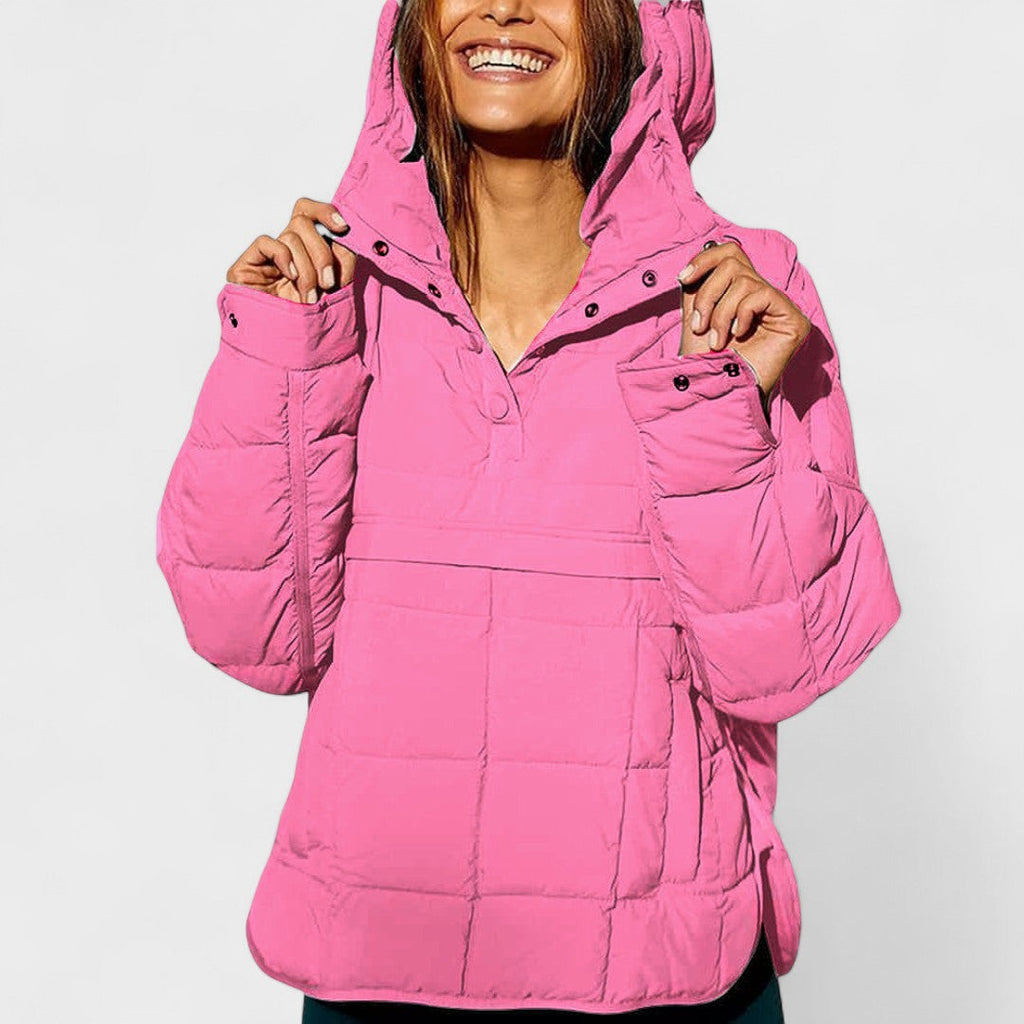 Raquel – Chaqueta con capucha oversize