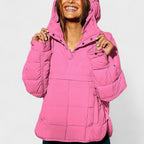 Raquel – Chaqueta con capucha oversize