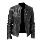 Sebastián – Chaqueta de cuero premium