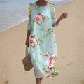 Rosanna | Vestido midi con estampado floral