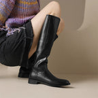 Tivra - Élégantes Bottes Artisanales en Cuir Vériable