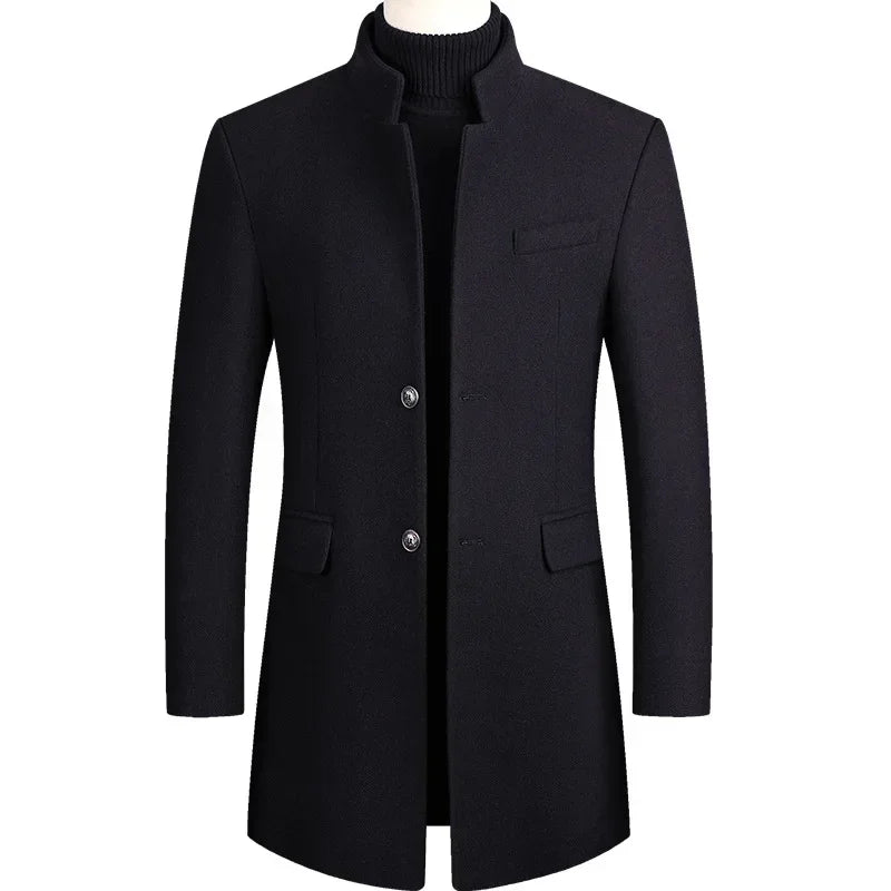 Van Elst Mode® | Gabardina de Hombre en Cachemira y Lana