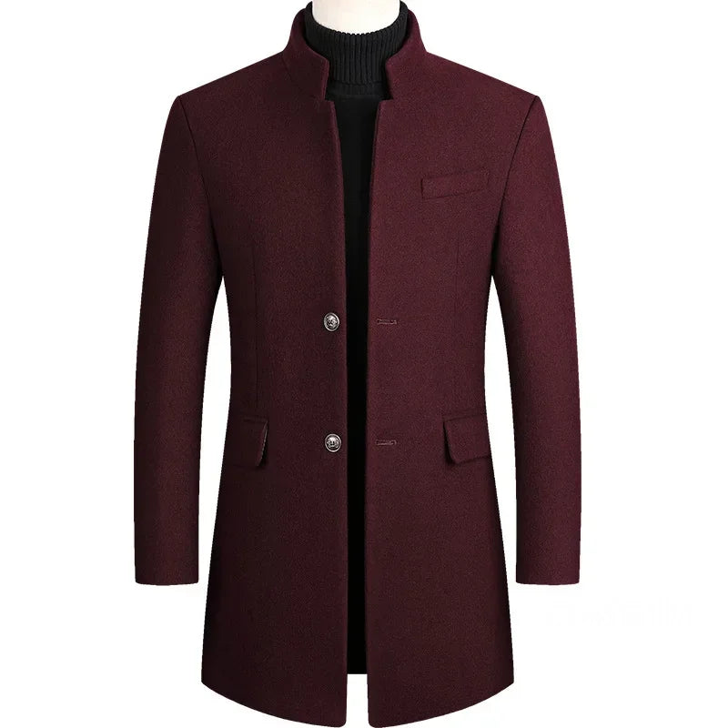 Van Elst Mode® | Gabardina de Hombre en Cachemira y Lana