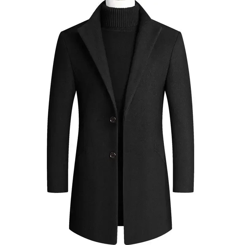 Van Elst Mode® | Gabardina de Hombre en Cachemira y Lana