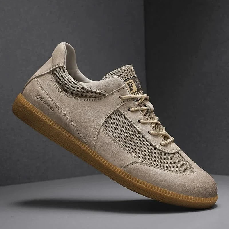 ZAPATILLA DE CUERO GENUINO ITALIANO CALVINO