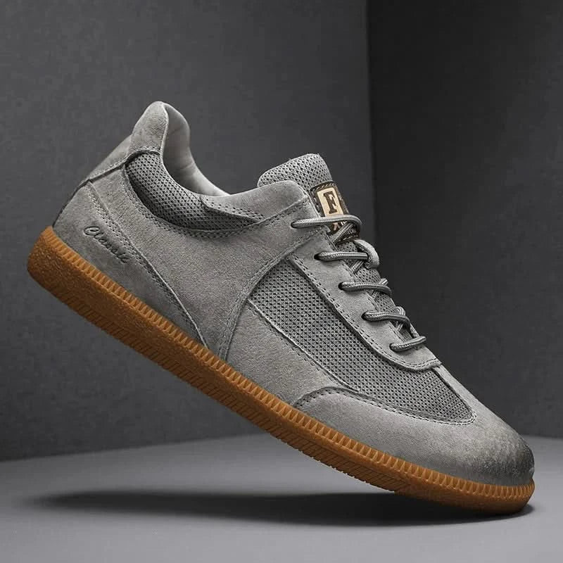ZAPATILLA DE CUERO GENUINO ITALIANO CALVINO