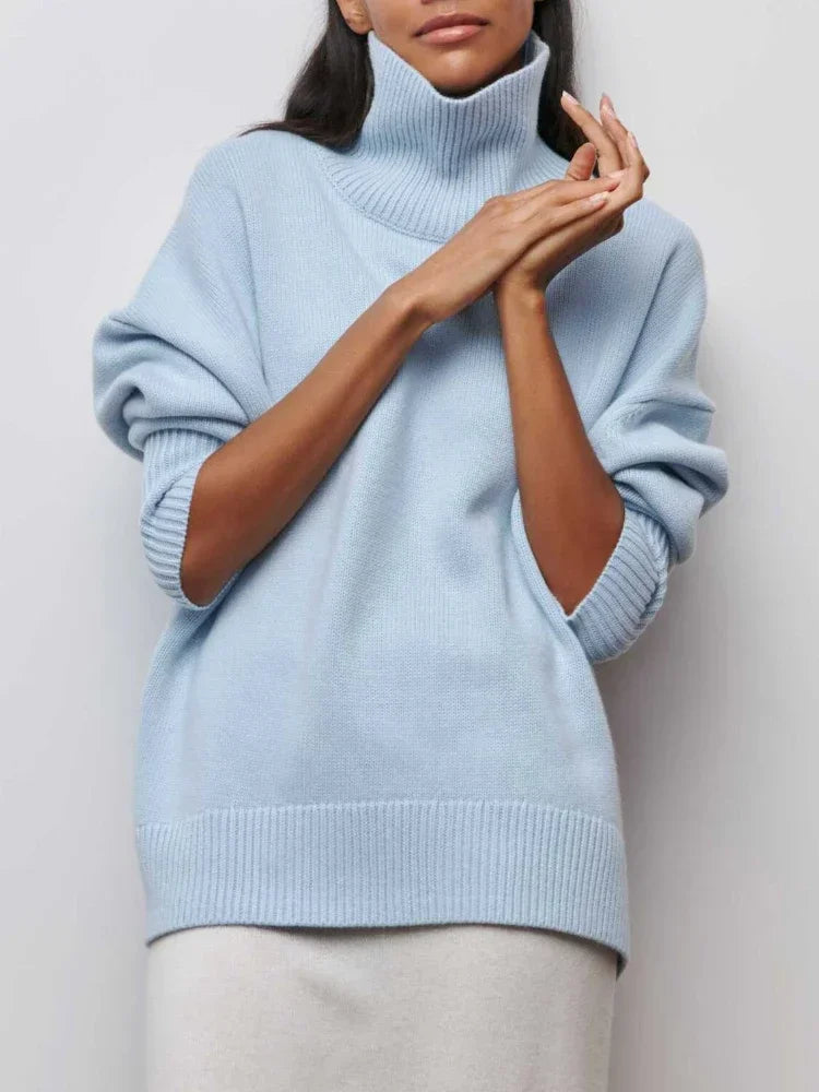 Irène - Кашеміровий Флісовий Светр З Гольфом