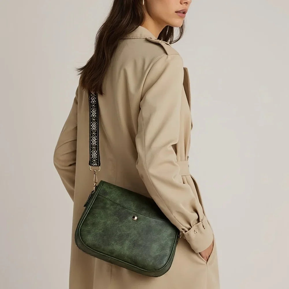 Luna Soler – Bolso Vera de cuero vegano vintage