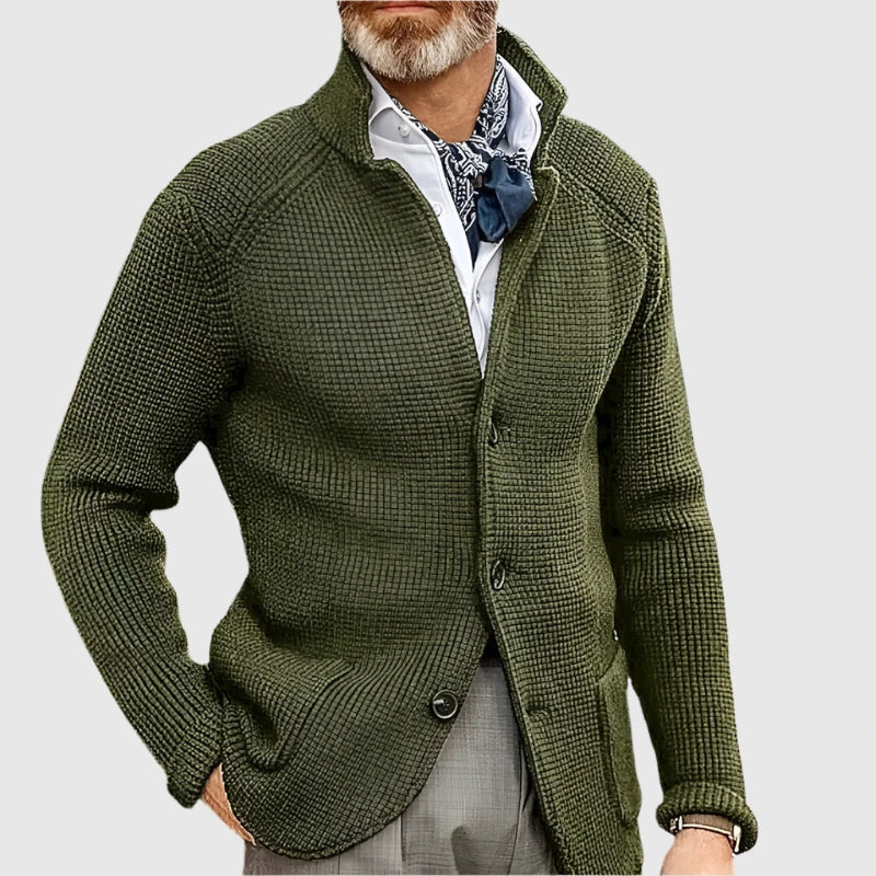 Renato - Cárdigan de Lana Elegante Masculino