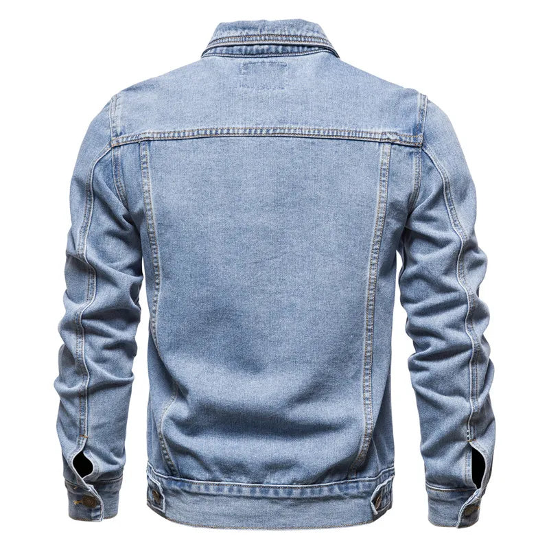 Van Elst Mode® | Chaqueta Denim de Motociclista