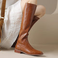 Tivra - Élégantes Bottes Artisanales en Cuir Vériable