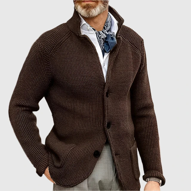 Renato - Cárdigan de Lana Elegante Masculino