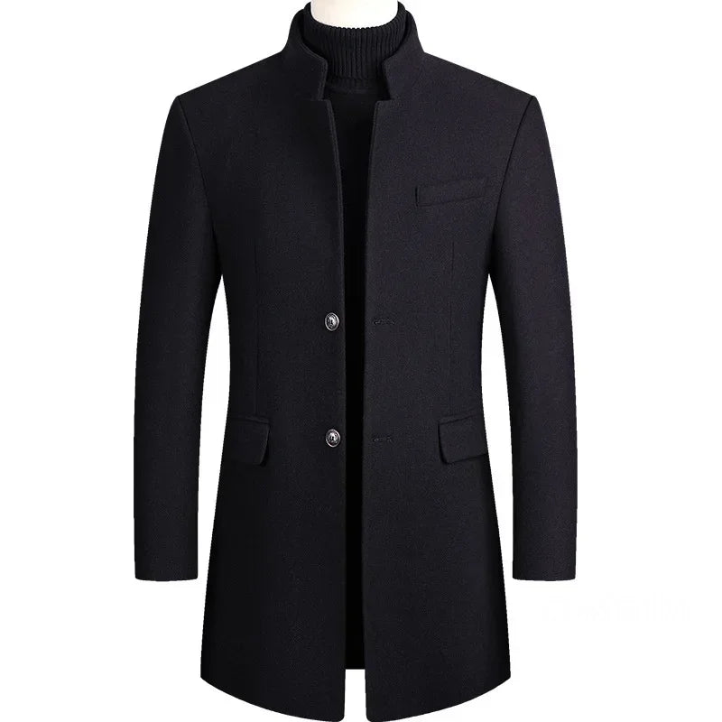 Van Elst Mode® | Gabardina de Hombre en Cachemira y Lana