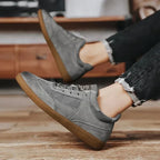 ZAPATILLA DE CUERO GENUINO ITALIANO CALVINO