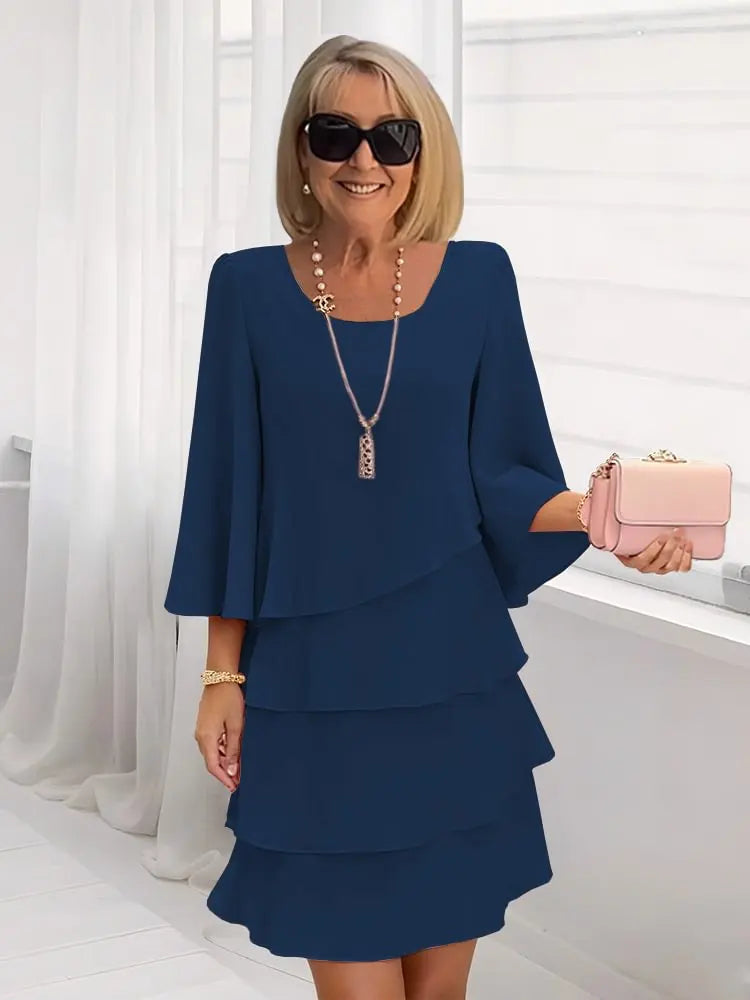 Dolores - Vestido Confort Chic con Volantes