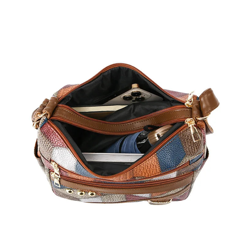 Allegra - Bolso con Bandolera Elegante de Cuero Hecho a Mano