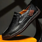 MOCASÍN DE CUERO MILAN SLIP-ON